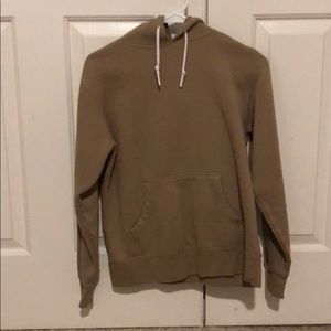 Standard supply khaki hoodie from Tilly’s